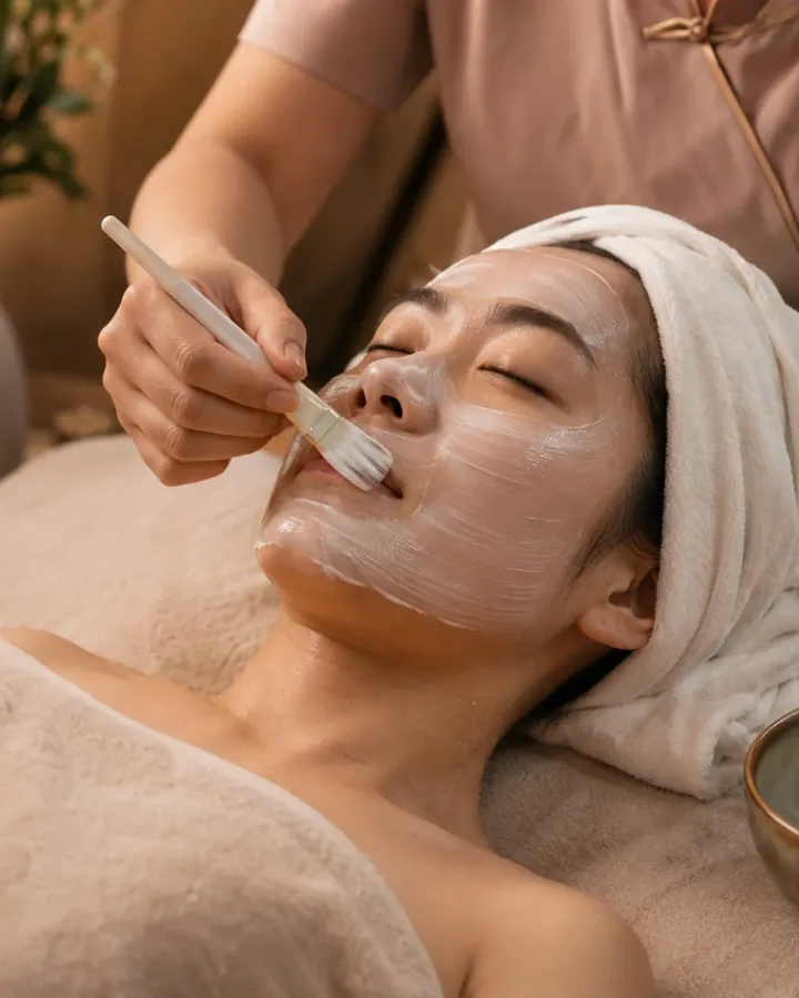 Đắp mặt nạ dưỡng da